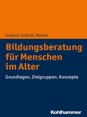 cover image of Bildungsberatung für Menschen im Alter